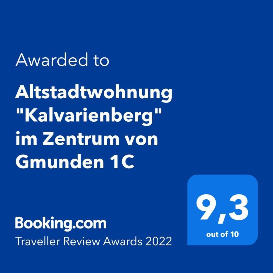 Altstadtwohnungen "Kalvarienberg 1C" & "Traunsee 3C" Im Zentrum Von Gmunden Exteriér fotografie
