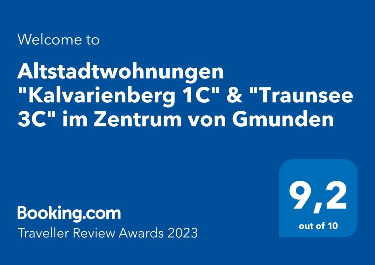 Altstadtwohnungen "Kalvarienberg 1C" & "Traunsee 3C" Im Zentrum Von Gmunden Exteriér fotografie